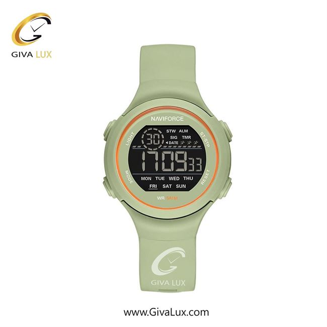 ساعت مچی اورجینال زنانه ناوی فورس|Naviforce|نوی فورس|نیوی فورس سبز | سبز| مشکی| کد رفرنس NF7119 GN/GN