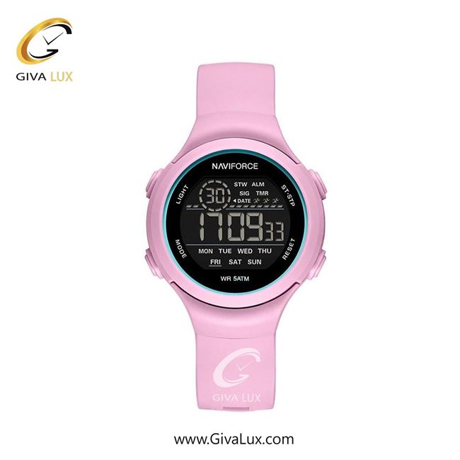 ساعت مچی اورجینال زنانه ناوی فورس|Naviforce|نوی فورس|نیوی فورس بنفش | بنفش| مشکی| کد رفرنس NF7119 PE/PE