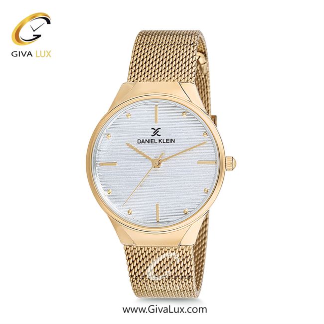 ساعت مچی اورجینال زنانه دنیل کلین طلایی | طلایی| نقره ای| کد رفرنس DK12060-3