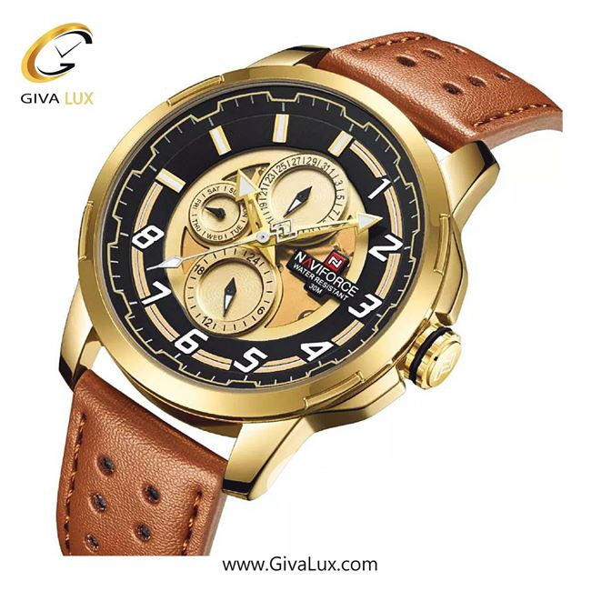 ساعت مچی مردانه ناوی فورس (نیوی فورس) NF9142 G/G/L.BN  782_9142BrG2.jpg