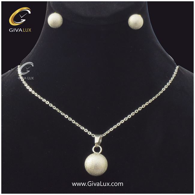 نیم ست استیل طرح گوی 