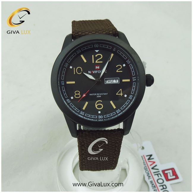 ساعت مچی اورجینال زنانه ناوی فورس|Naviforce|نوی فورس|نیوی فورس مشکی | قهوه ای| مشکی| کد رفرنس NF9101