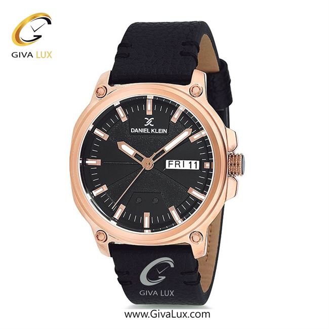 ساعت مچی اورجینال مردانه دنیل کلین رزگلد | مشکی| مشکی| کد رفرنس DK12214-2