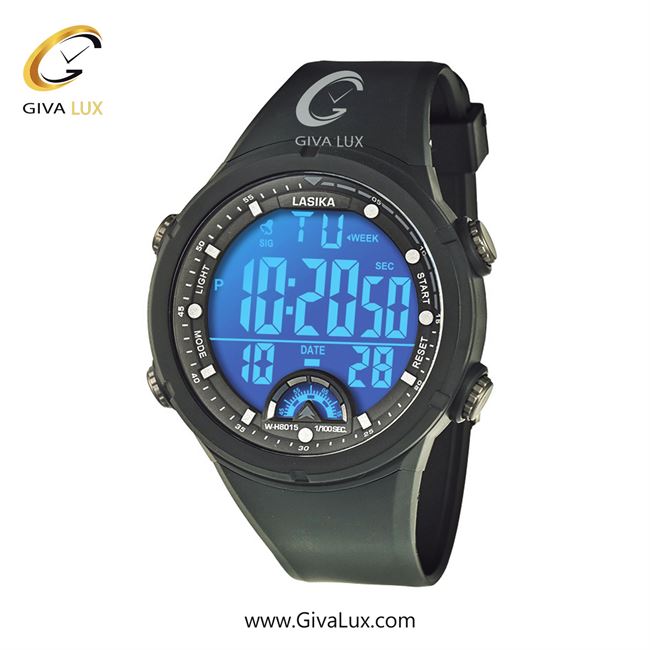 ساعت مچی اورجینال مردانه لاسیکا مشکی | مشکی| آبی| کد رفرنس 8015BU