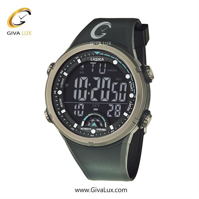 ساعت مچی اورجینال مردانه لاسیکا طوسی | مشکی| مشکی| کد رفرنس 8015SL