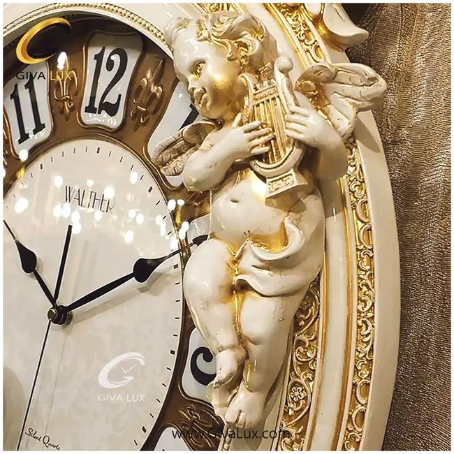 ساعت دیواری اورجینال والتر چوب-آلیاژ فلزی کرم| کد رفرنس 803W 803W-1.jpg