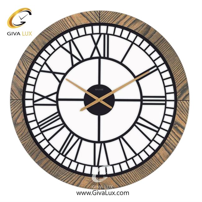 ساعت دیواری اورجینال والتر آلیاژ فلزی-چوب قهوه ای| کد رفرنس 8071WGR