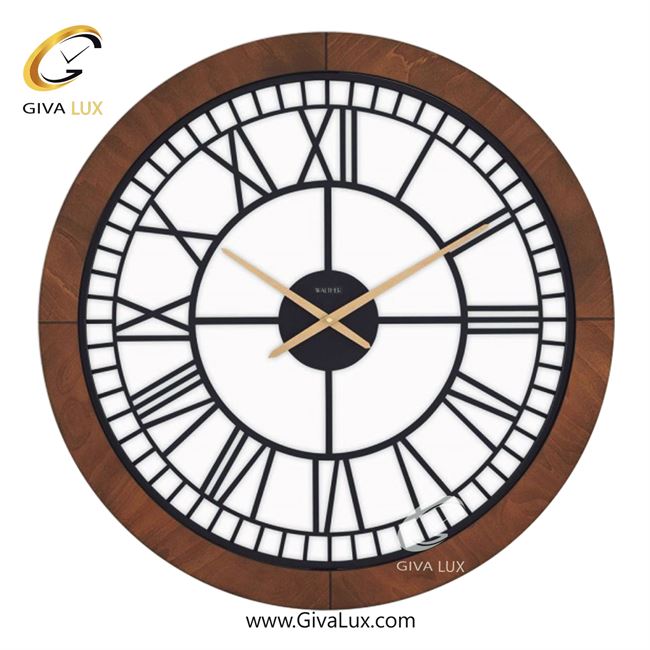 ساعت دیواری اورجینال والتر چوب-آلیاژ فلزی قهوه ای| کد رفرنس 8071BR