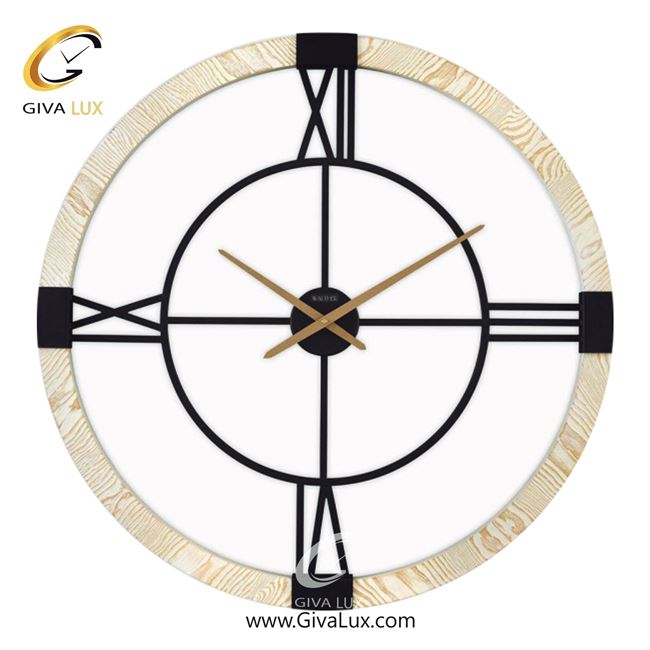ساعت دیواری اورجینال والتر آلیاژ فلزی-چوب| کد رفرنس 8077WW