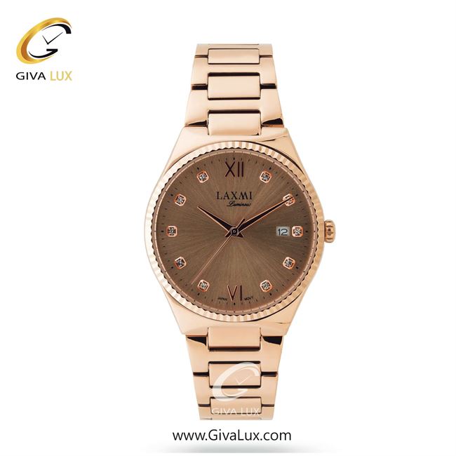 ساعت مچی اورجینال زنانه لاکسمی رزگلد | رزگلد| رزگلد| کد رفرنس 5-8134