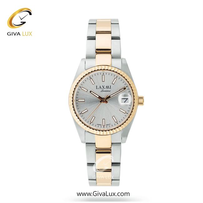 ساعت مچی اورجینال زنانه لاکسمی نقره ای-طلایی | نقره ای-طلایی| نقره ای| کد رفرنس 1-8147