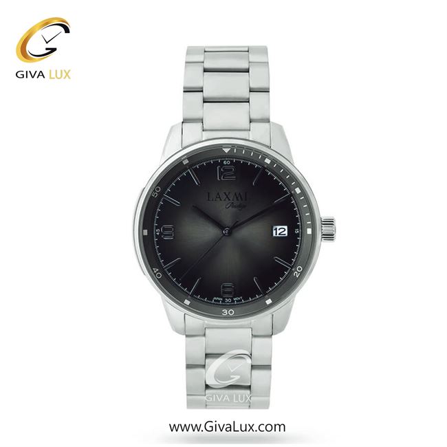 ساعت مچی اورجینال مردانه لاکسمی نقره ای | نقره ای| دودی|تیتانیوم| کد رفرنس 2-8153