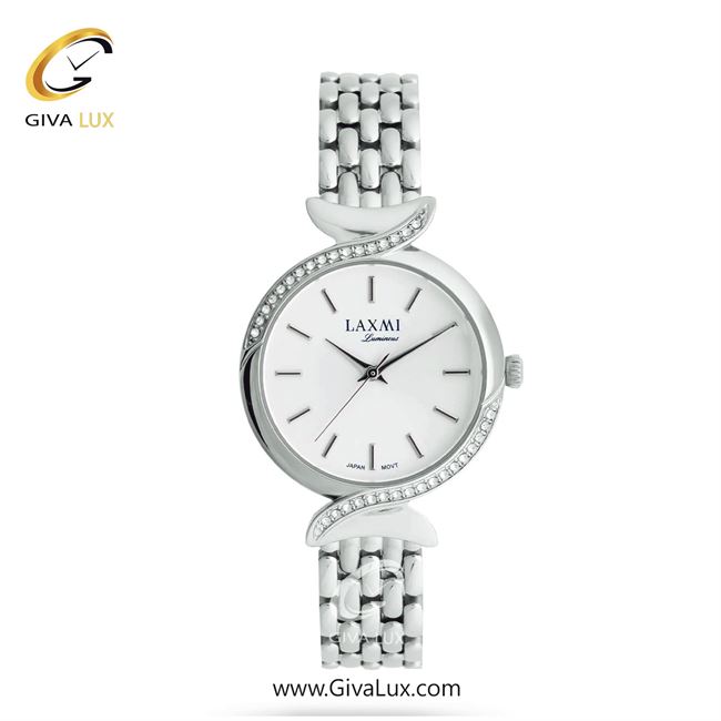 ساعت مچی اورجینال زنانه لاکسمی نقره ای | نقره ای| سفید| کد رفرنس 1-8163