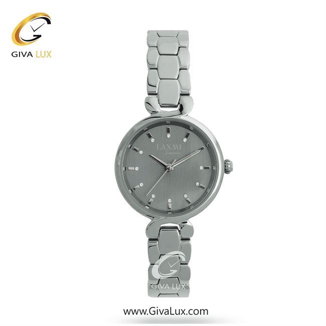 ساعت مچی اورجینال زنانه لاکسمی نقره ای | نقره ای| طوسی| کد رفرنس 1-8164