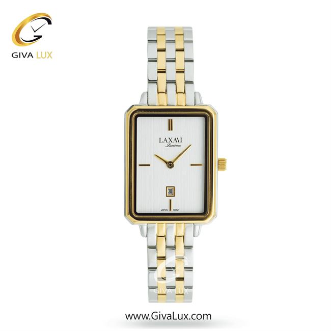 ساعت مچی اورجینال زنانه لاکسمی نقره ای-طلایی | نقره ای-طلایی| نقره ای| کد رفرنس 4-8168