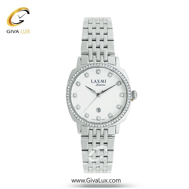 ساعت مچی اورجینال زنانه لاکسمی نقره ای | نقره ای| سفید| کد رفرنس 3-8171