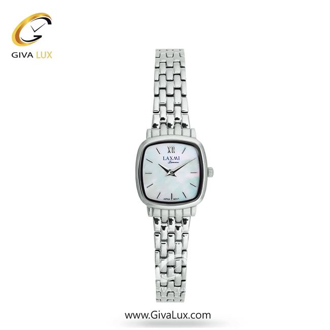 ساعت مچی اورجینال زنانه لاکسمی نقره ای | نقره ای| سفید صدفی| کد رفرنس 1-8174