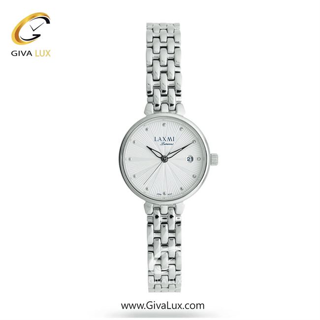 ساعت مچی اورجینال زنانه لاکسمی نقره ای | نقره ای| سفید| کد رفرنس 1-8176