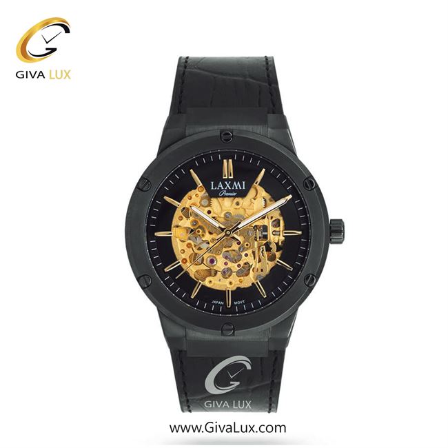 ساعت مچی اورجینال مردانه لاکسمی مشکی | مشکی| مشکی-طلایی| کد رفرنس 2-8179