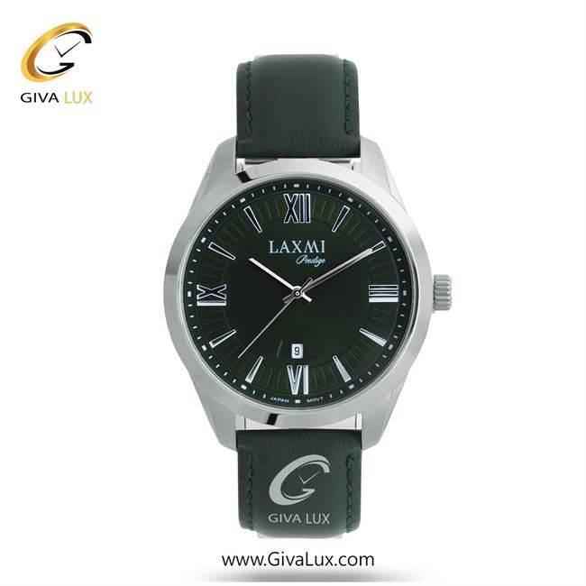 ساعت مچی اورجینال مردانه لاکسمی نقره ای | سبز| سبز یشمی تیره| کد رفرنس 3-8186
