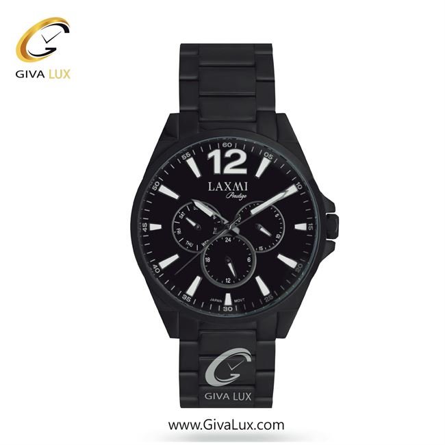 ساعت مچی اورجینال مردانه لاکسمی سه موتوره فول تایم مشکی | مشکی| مشکی| کد رفرنس 4-8189