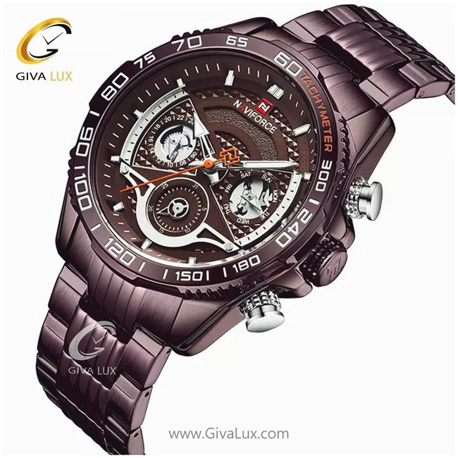 ساعت مچی مردانه سه موتوره فول تایم نوی فورس مدل NF9185 832_9185CECE1.jpg
