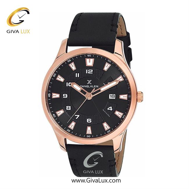 ساعت مچی اورجینال مردانه دنیل کلین رزگلد | مشکی| مشکی| کد رفرنس DK12218-2