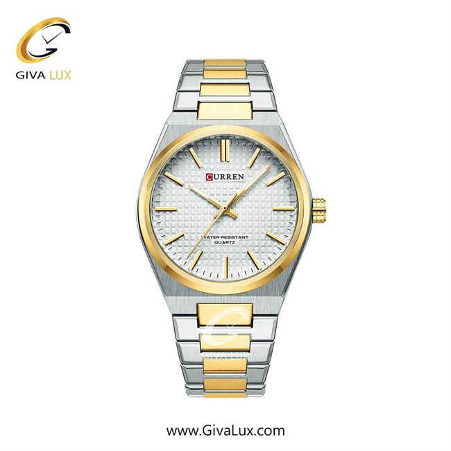 ساعت مچی اورجینال مردانه کارن (کورن) curren نقره ای-طلایی | نقره ای-طلایی| نقره ای| کد رفرنس 8439 S/G