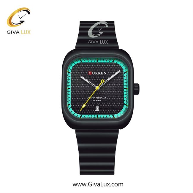 ساعت مچی اورجینال مردانه کارن (کورن) curren مشکی | مشکی| مشکی| کد رفرنس 8460BK