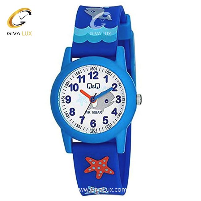 ساعت مچی اورجینال کیو اند کیو بچه گانه آبی | آبی | سفید | کد رفرنس VR99J009Y