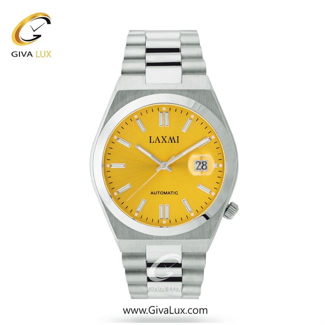 ساعت مچی اورجینال مردانه لاکسمی نقره ای | نقره ای| زرد| کد رفرنس 2-8559
