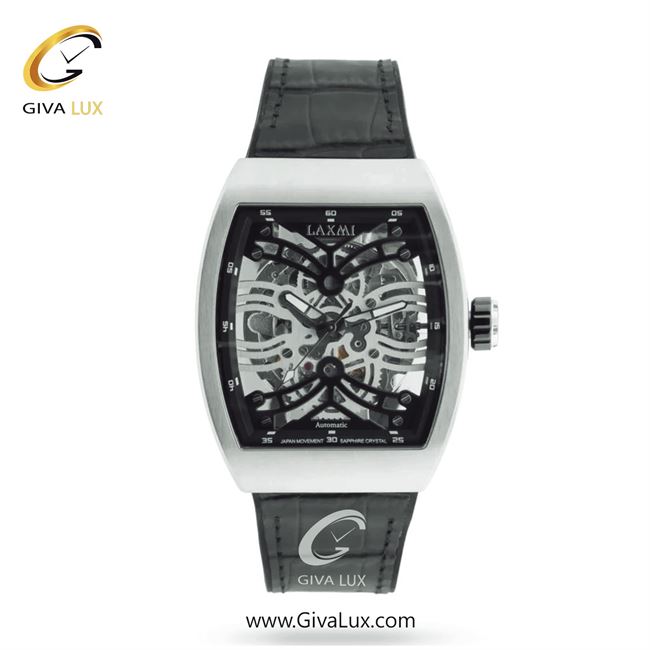 ساعت مچی اورجینال مردانه لاکسمی نقره ای | مشکی| نقره ای-مشکی| کد رفرنس 5-8571