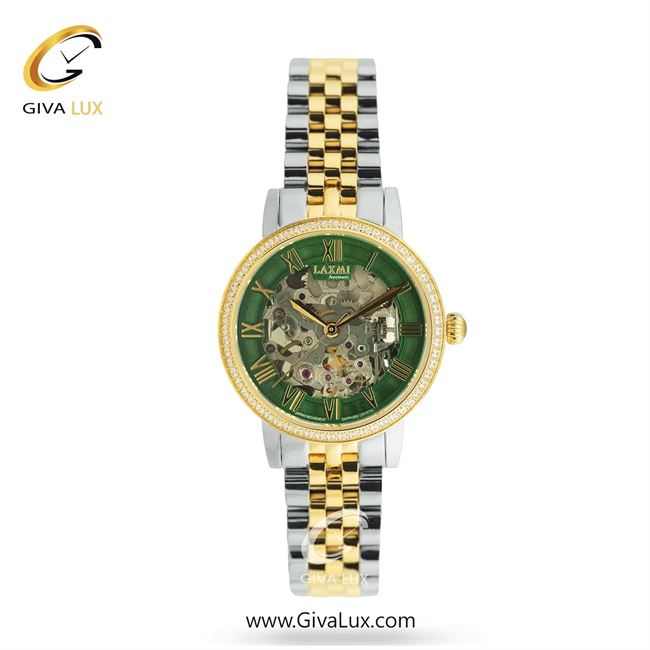 ساعت مچی اورجینال زنانه لاکسمی طلایی-نقره ای | نقره ای-طلایی| سبز| کد رفرنس 2-8573
