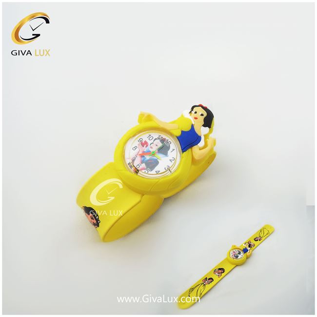 ساعت بچگانه بند خط کشی