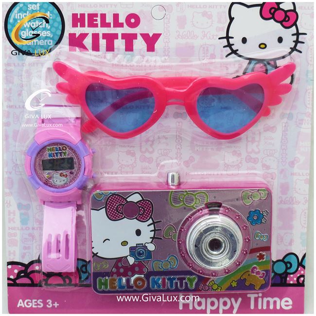 ست بچگانه ساعت و عینک و دوربین 