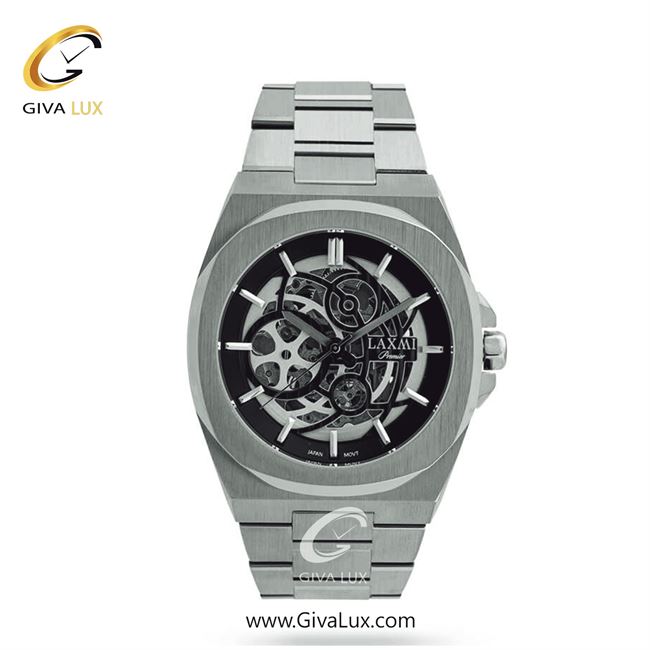 ساعت مچی اورجینال مردانه لاکسمی نقره ای | نقره ای| نقره ای-مشکی| کد رفرنس 1-8812