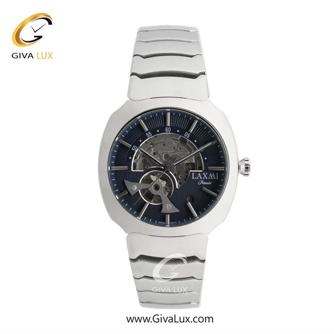 ساعت مچی اورجینال مردانه لاکسمی نقره ای | نقره ای| سرمه ای| کد رفرنس 3-8816