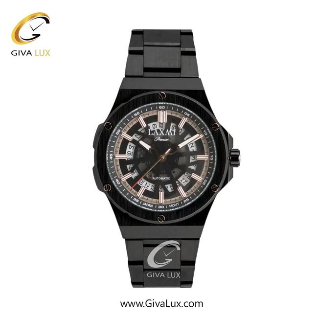 ساعت مچی اورجینال مردانه لاکسمی مشکی | مشکی| مشکی| کد رفرنس 4-8824