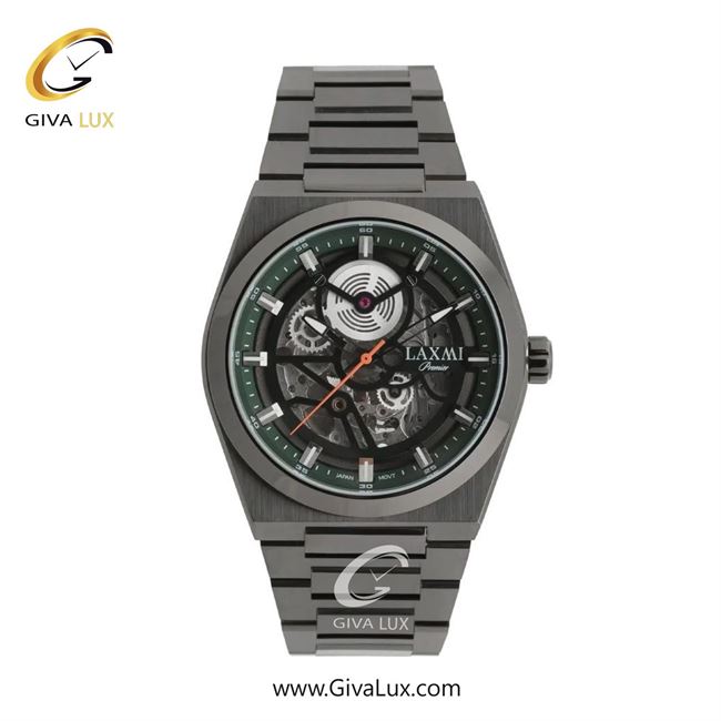 ساعت مچی اورجینال مردانه لاکسمی تیتانیوم | تیتانیوم| سبز یشمی تیره| کد رفرنس 2-8828