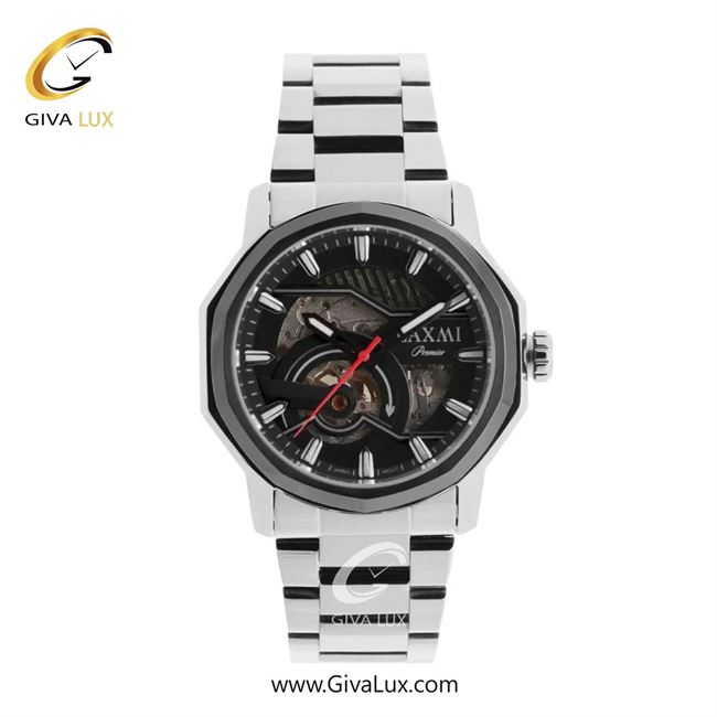 ساعت مچی اورجینال مردانه لاکسمی نقره ای-تیتانیوم | نقره ای| مشکی| کد رفرنس 1-8829