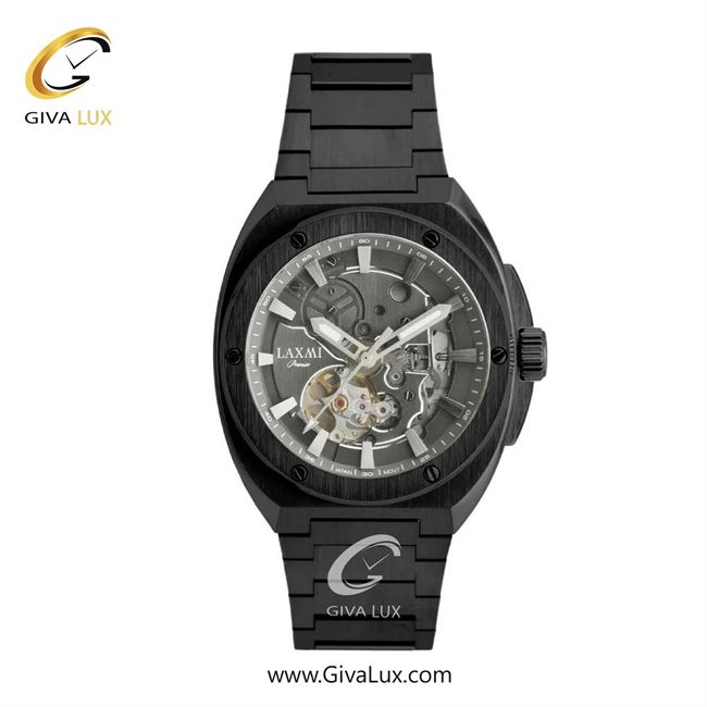 ساعت مچی اورجینال مردانه لاکسمی مشکی | مشکی| طوسی| کد رفرنس 3-8830
