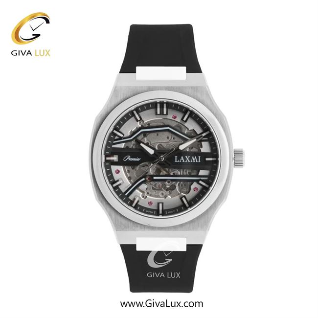 ساعت مچی اورجینال مردانه لاکسمی نقره ای | مشکی| دودی|تیتانیوم| کد رفرنس 8832-1