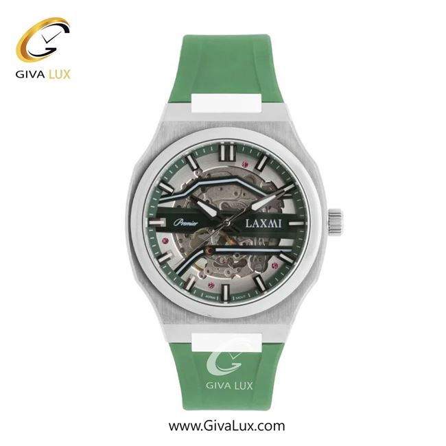 ساعت مچی اورجینال مردانه لاکسمی نقره ای | سبز| دودی|تیتانیوم| کد رفرنس 8832-4