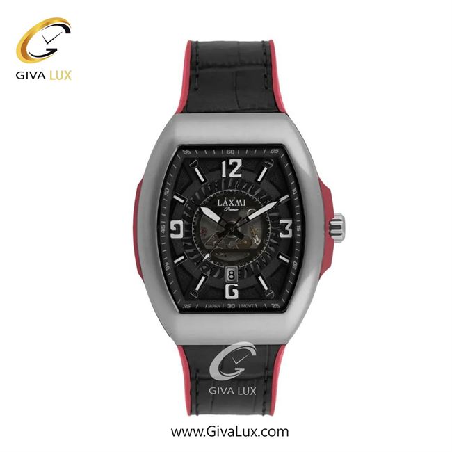 ساعت مچی اورجینال مردانه لاکسمی نقره ای | مشکی| مشکی| کد رفرنس 8834-1