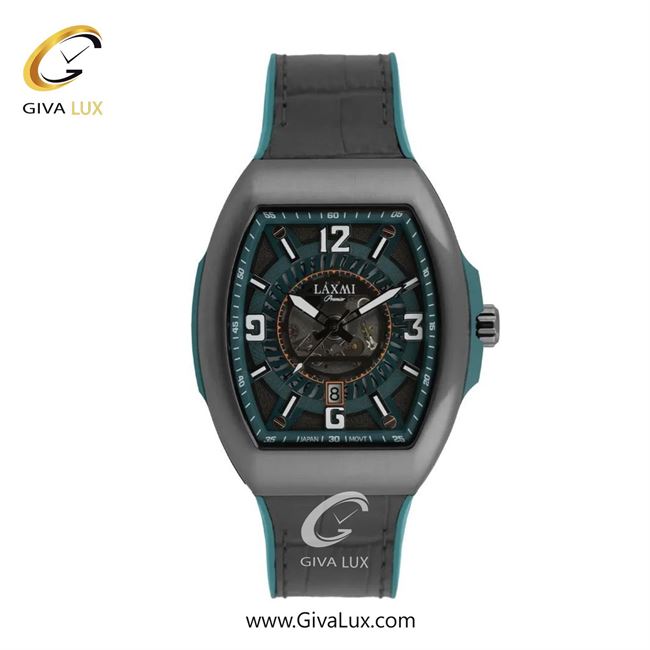 ساعت مچی اورجینال مردانه لاکسمی نقره ای | مشکی| سبزآبی| کد رفرنس 8834-2