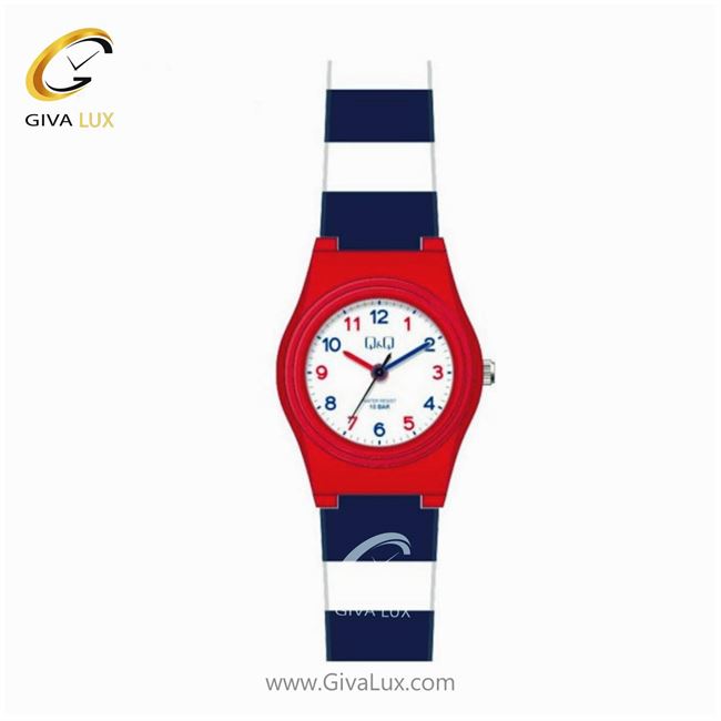 ساعت مچی اورجینال بچه گانه کیو اند کیو Q&Q قرمز | آبی کاربنی-سفید| سفید| کد رفرنس VP47J031Y