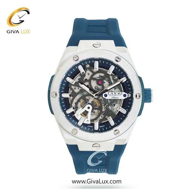 ساعت مچی اورجینال مردانه لاکسمی نقره ای | سرمه ای| نقره ای-سرمه ای| کد رفرنس 1-8910