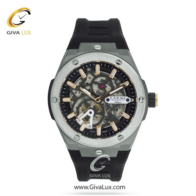 ساعت مچی اورجینال مردانه لاکسمی تیتانیوم | مشکی| طلایی-نقره ای-مشکی| کد رفرنس 6-8910