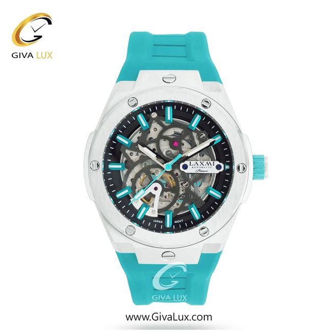 ساعت مچی اورجینال مردانه لاکسمی نقره ای | آبی| مشکی-نقره ای| کد رفرنس 7-8910