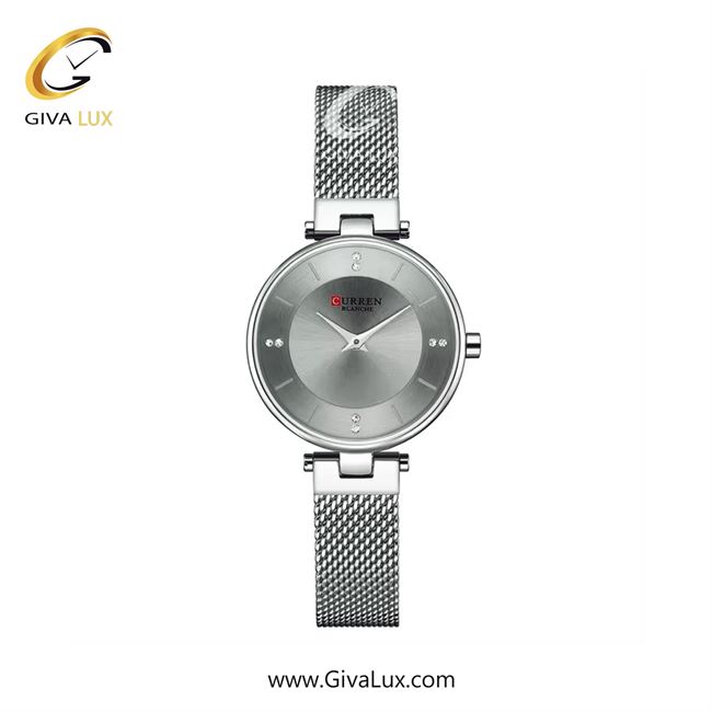 ساعت مچی اورجینال زنانه کارن (کورن) curren نقره ای | نقره ای| نقره ای| کد رفرنس 9031SL